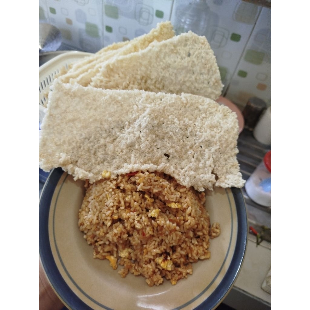 KRUPUK puli gendar MATANG khas madiun isi 25 biji paking kardus