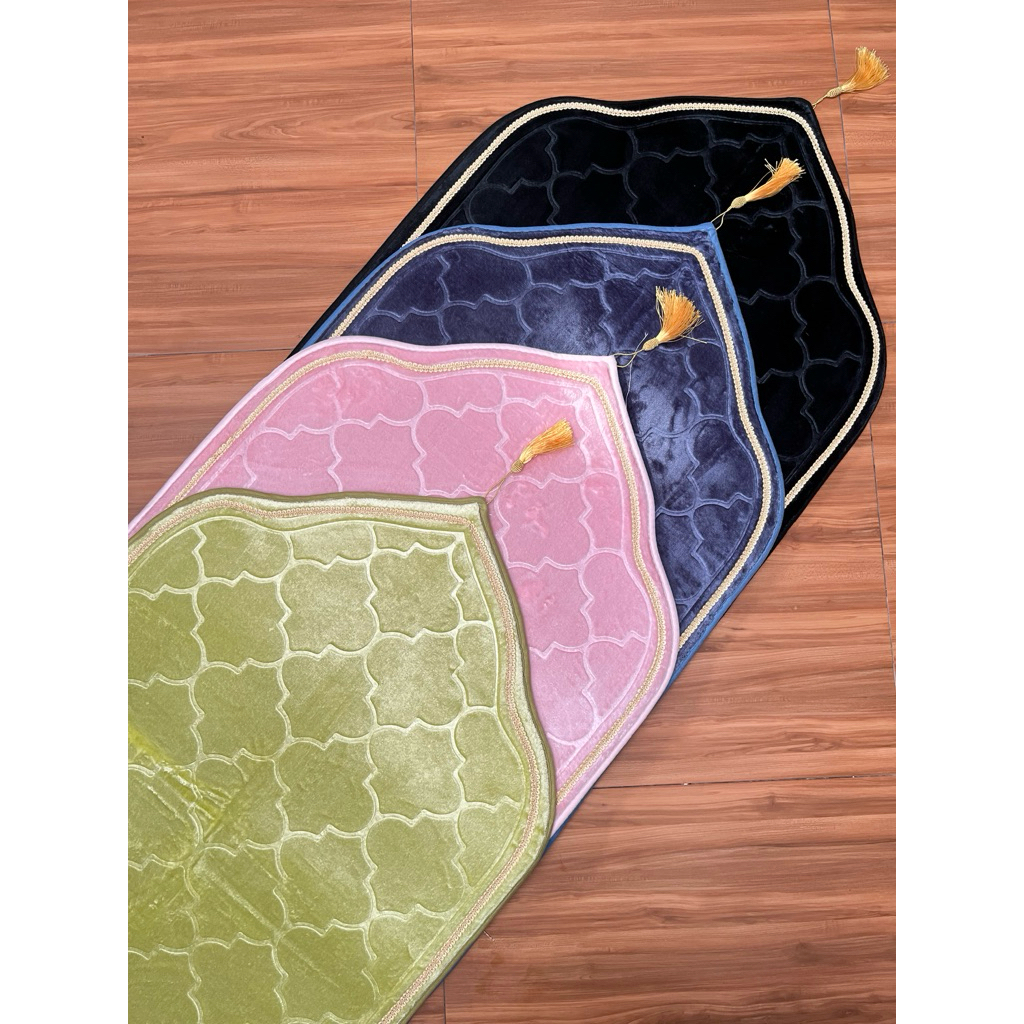 Sajadah Kubah Polos Anti Slip Bahan Foam | Sajadah kubah polos empuk tebal