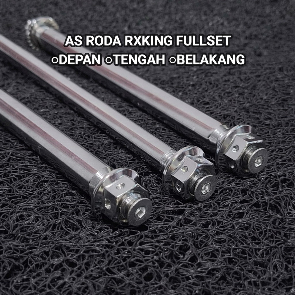 COD AS RODA RX KING FULL CNC DEPAN TENGAH BELAKANG BAUT PROBOLT