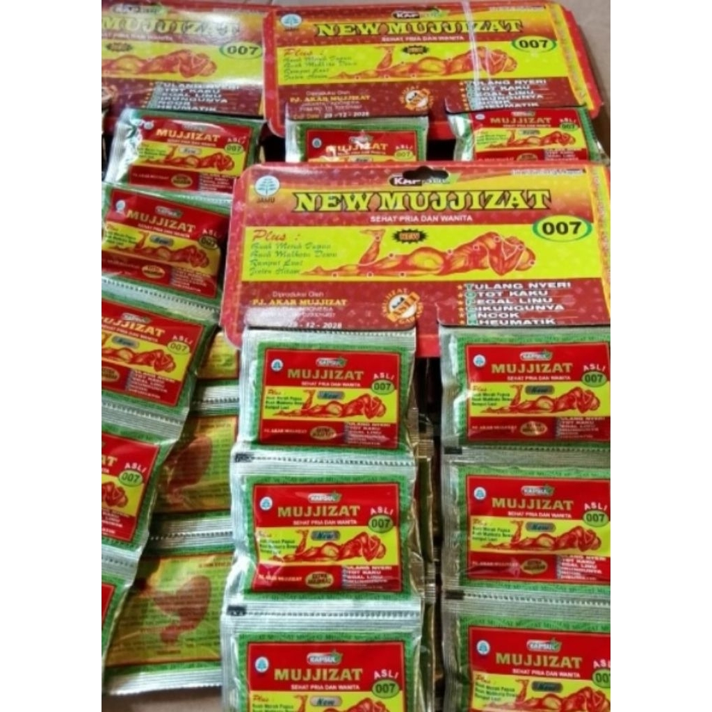 kapsul.mewMujizat samurat dan rematik. original