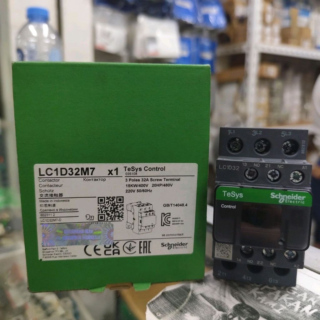 CONTACTOR KONTAKTOR SCHNEIDER LC1D32M7 LC1D09M7 LC1D18M7 LC1D25M7 LC1D12M7