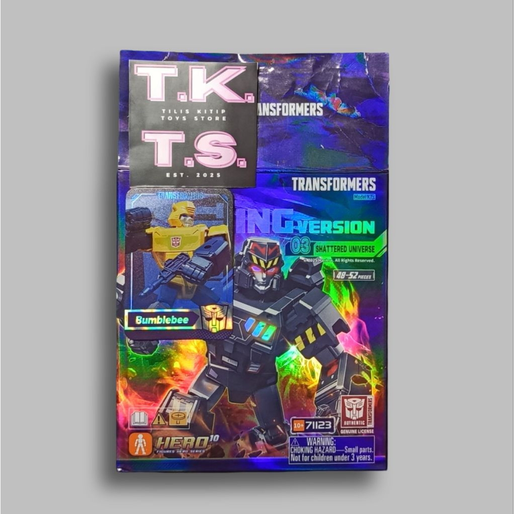 Blokees Transformers Bumblebee Shining Version 03 Baru