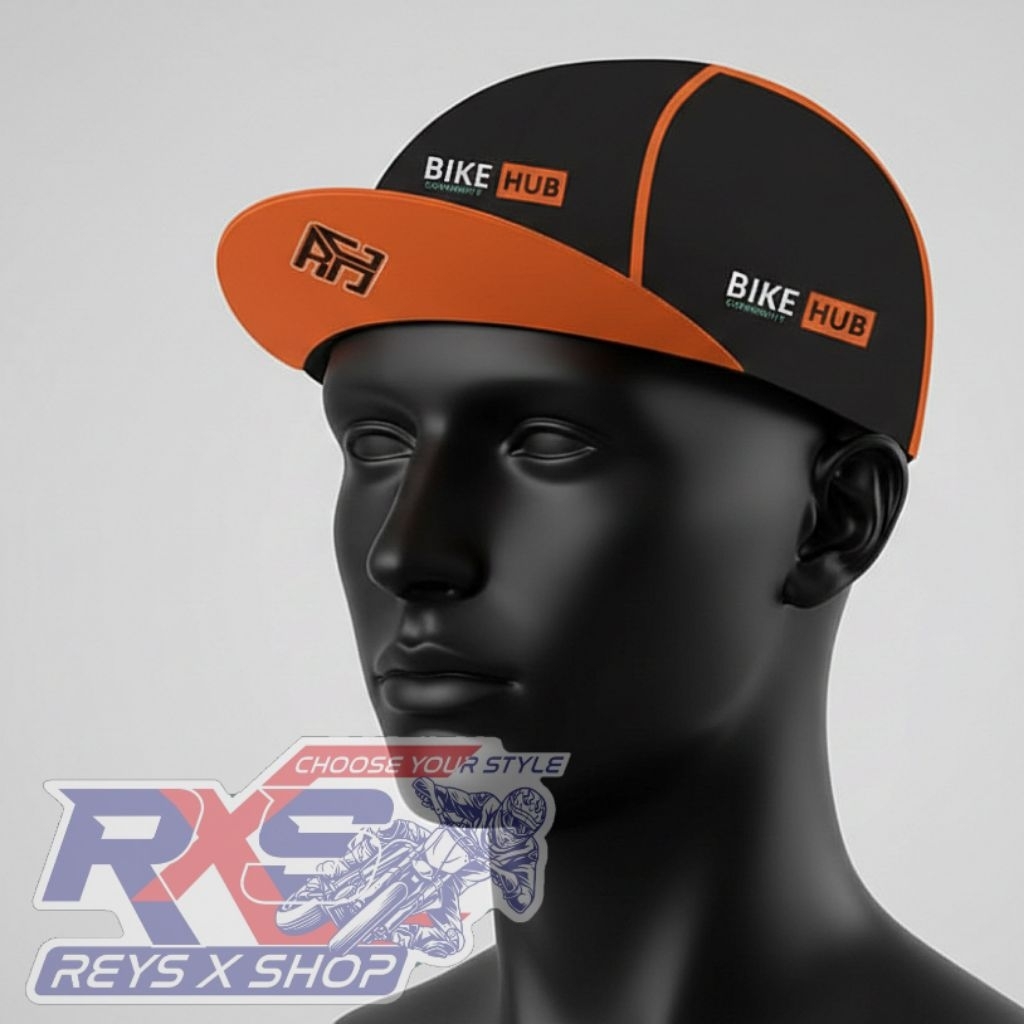 Topi Sepeda Seli Gowes topi lari topi running Mtb Gunung Pria Dewasa Cycling Caps Menyerap Keringat 