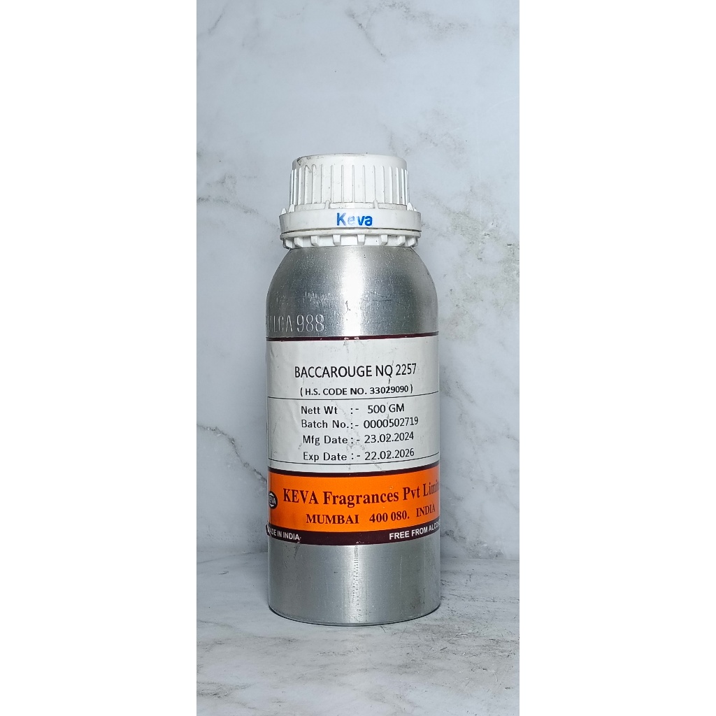 ( 500GR SEGEL ) BACARAT RED 2257 By Keva Searah Aroma B4C4R4T RED 500 GRAM KEVA 100% Bibit Parfum Mu