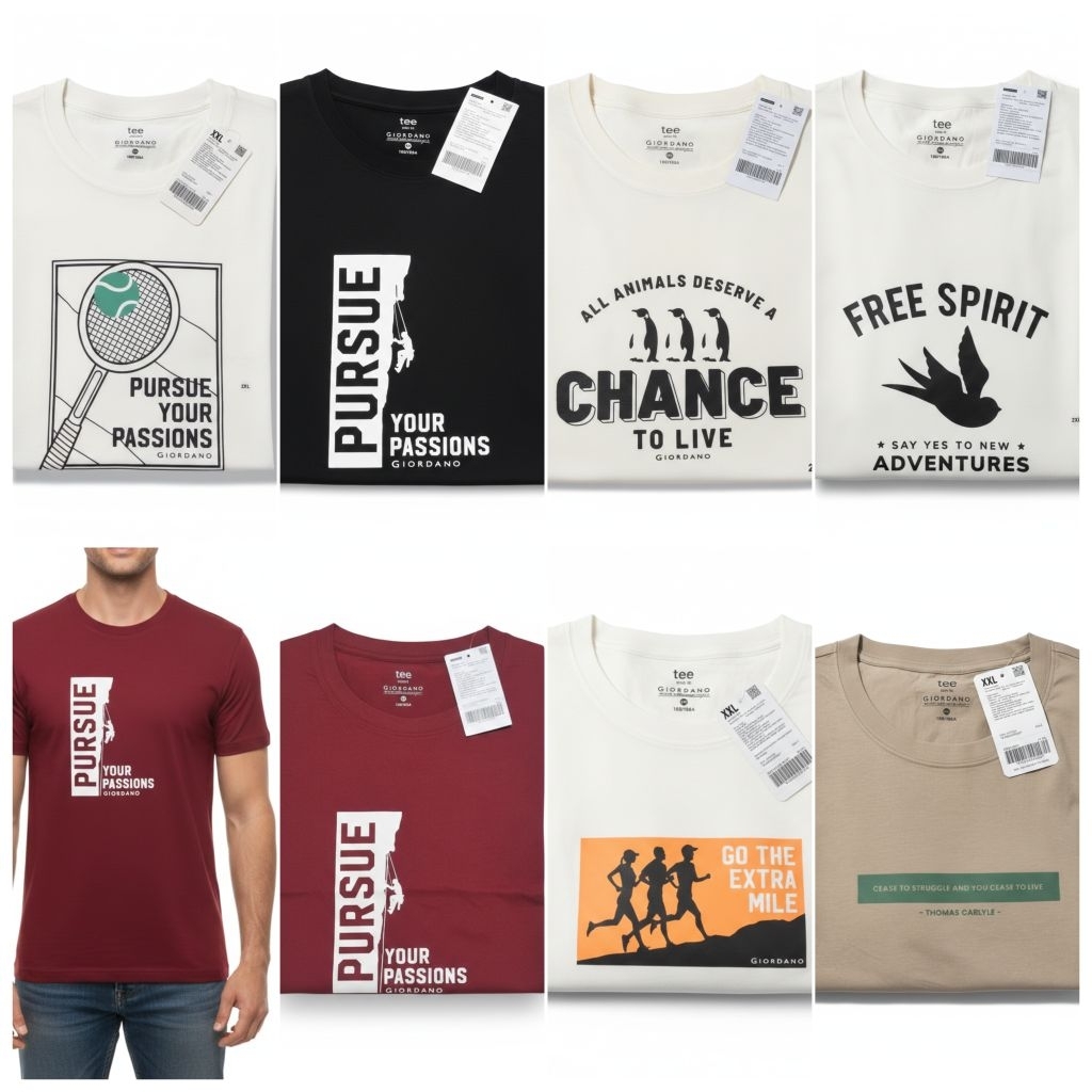 Kaos Giordano 2XL - Original Tee Cotton Series