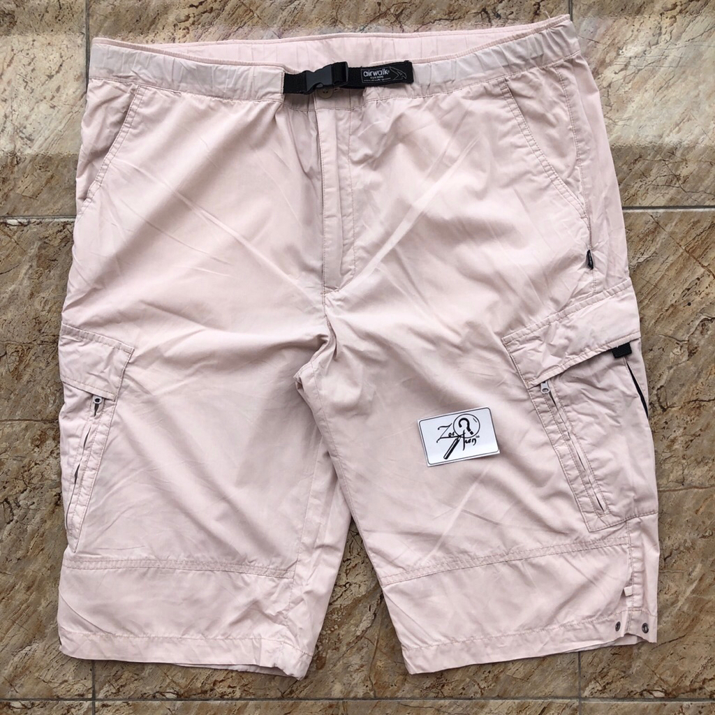 CELANA PENDEK 3/4 PARASUT CARGO AIRWALK CREAM