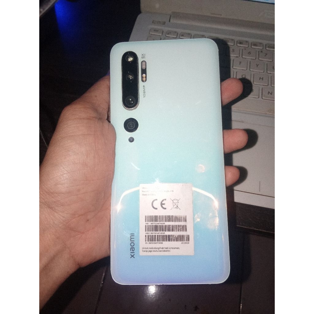 Xiomi note 10 pro mati total