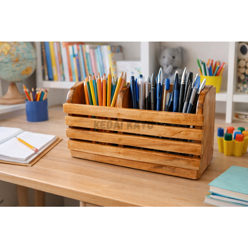 Rak Pensil Rak Sendok Garpu Tempat Sendok Tempat Pulpen Rak Serbaguna Ada Gantungannya