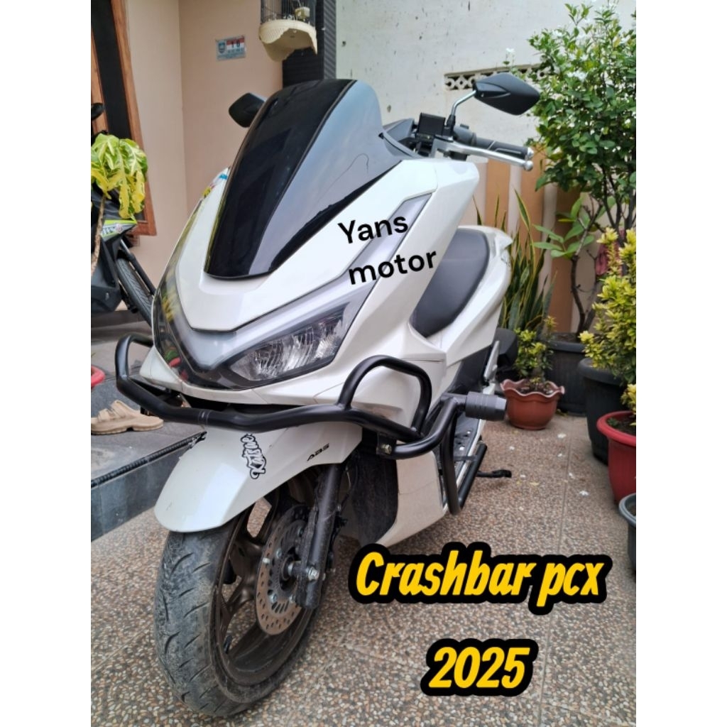 Crashbar PCX 2025 Tubular Pelindung Body pcx  160 Abs CbsRoadsync