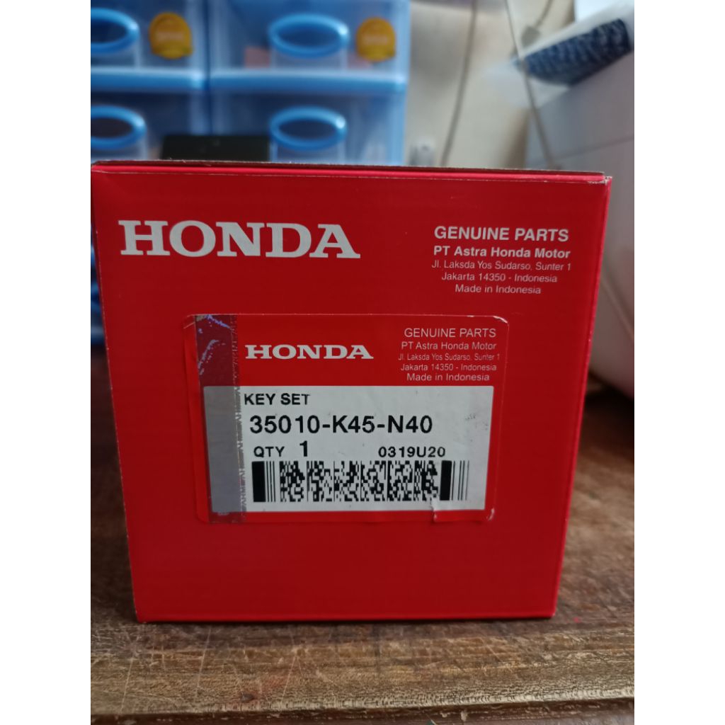 key set kunci kontak cbr 150 k45 ori