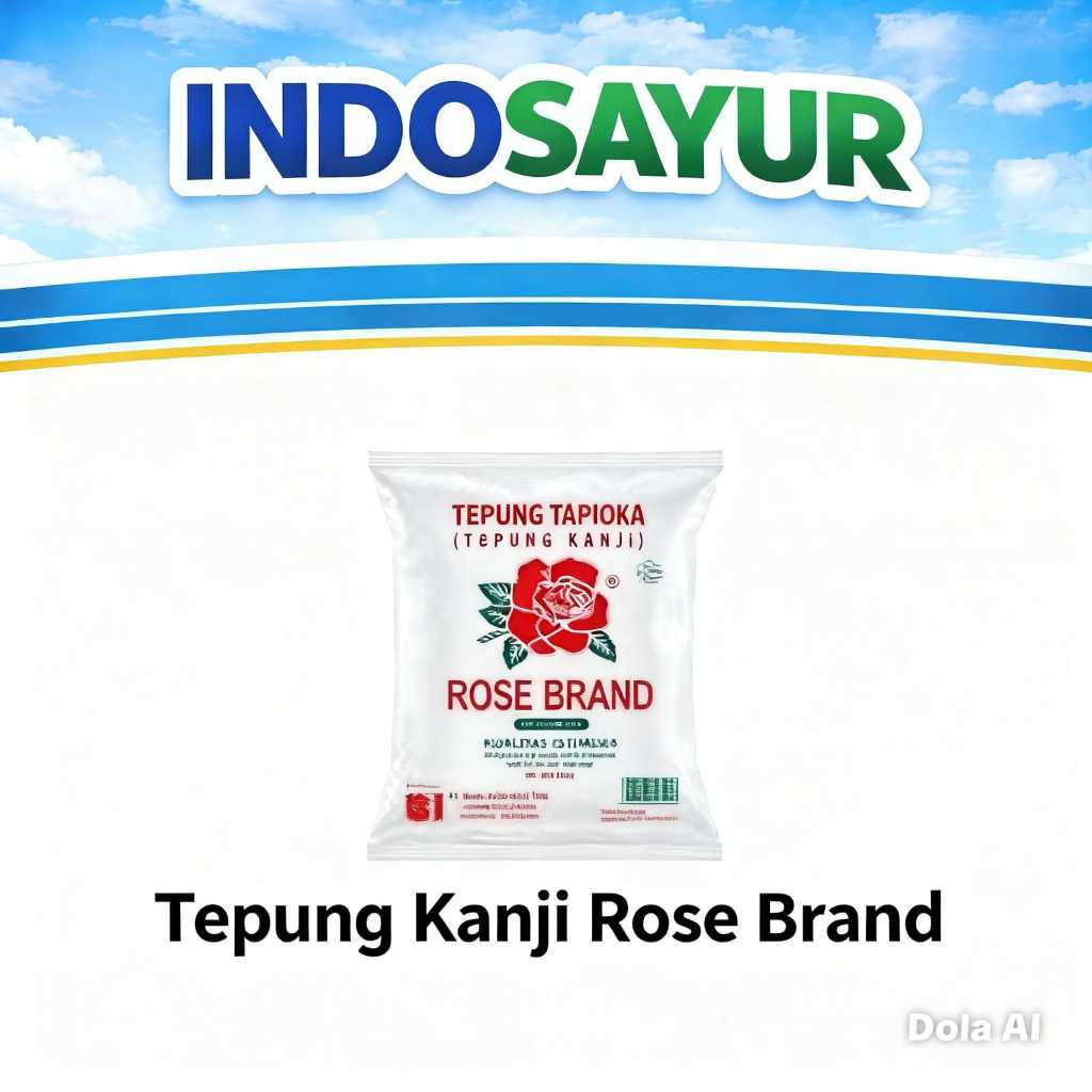 Tepung Tapioka / tepung kanji CURAH Rosebrand 200gr