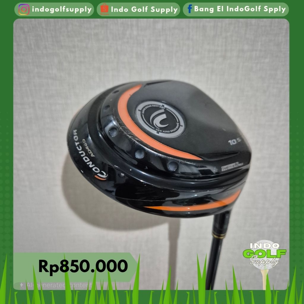 Driver MARUMAN Conductor AD460 10,5 Derajat JDM – Stick Golf Ori