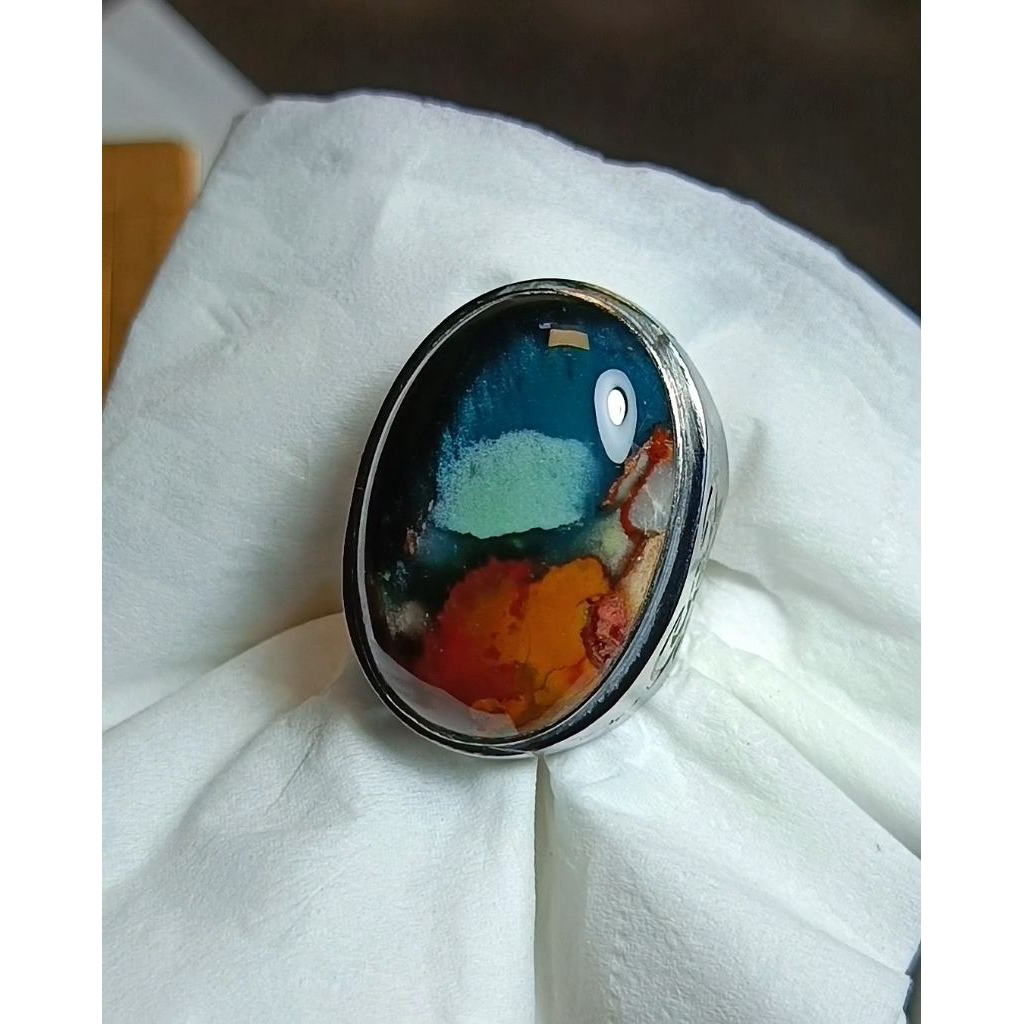 batu akik garut pancawarna marsih natural