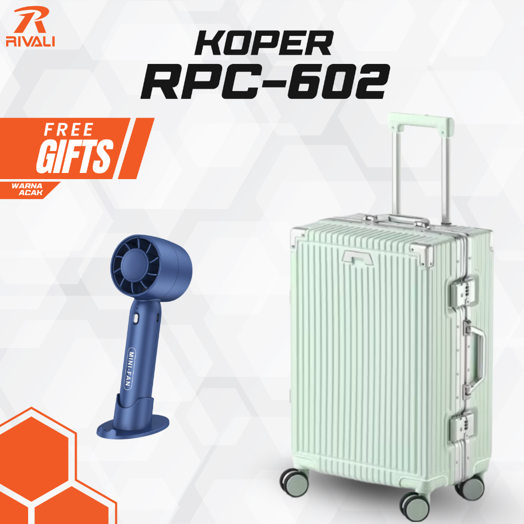 Rivali Luggage 20 inch 22 inch 24 inch TSA Lock 360° Silent Wheel RPC-602