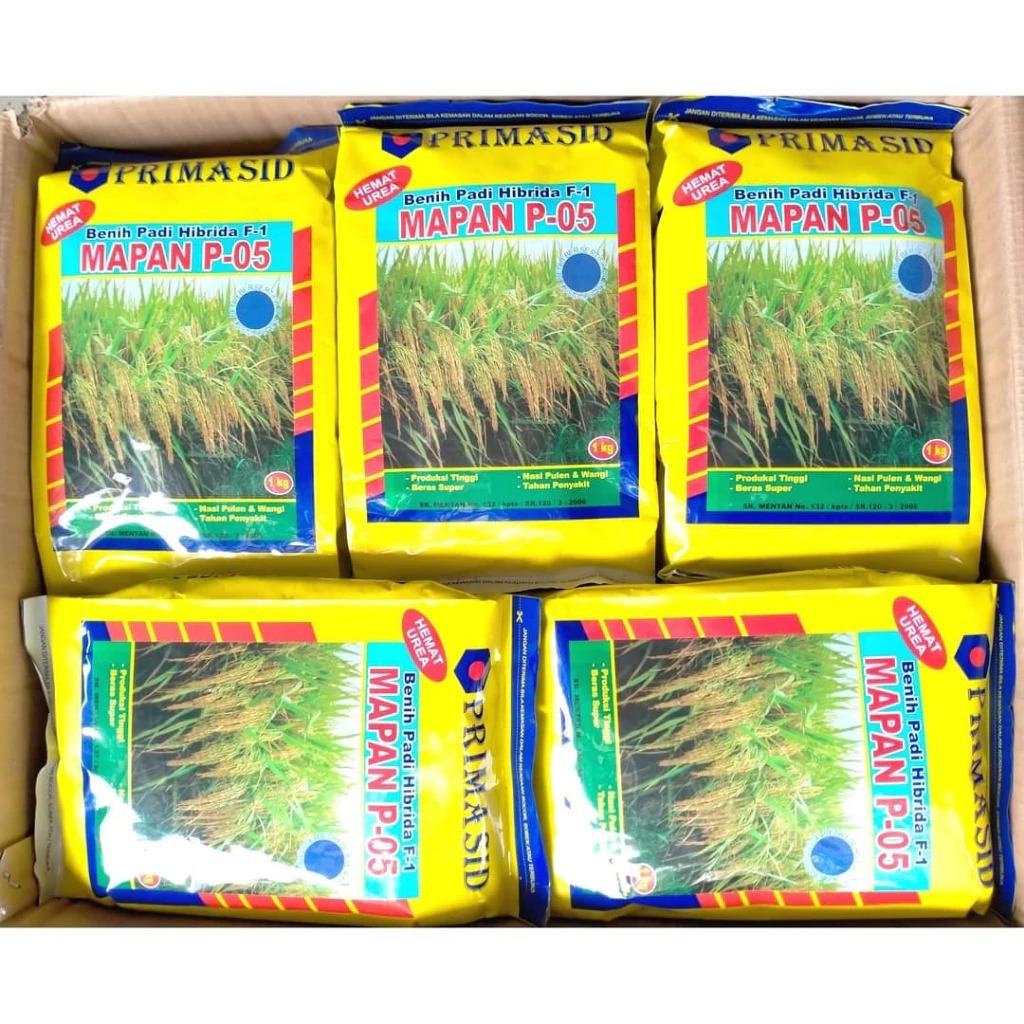 Benih Padi Bibit Mapan p05 Primasid Mapan 05 Hibrida 1kg