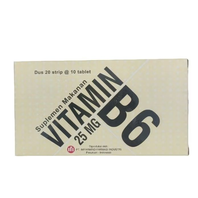 VITAMIN B6 25mg IFI