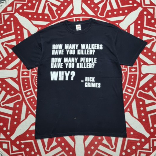 Tshirt The Walking Dead x fruit of the loom