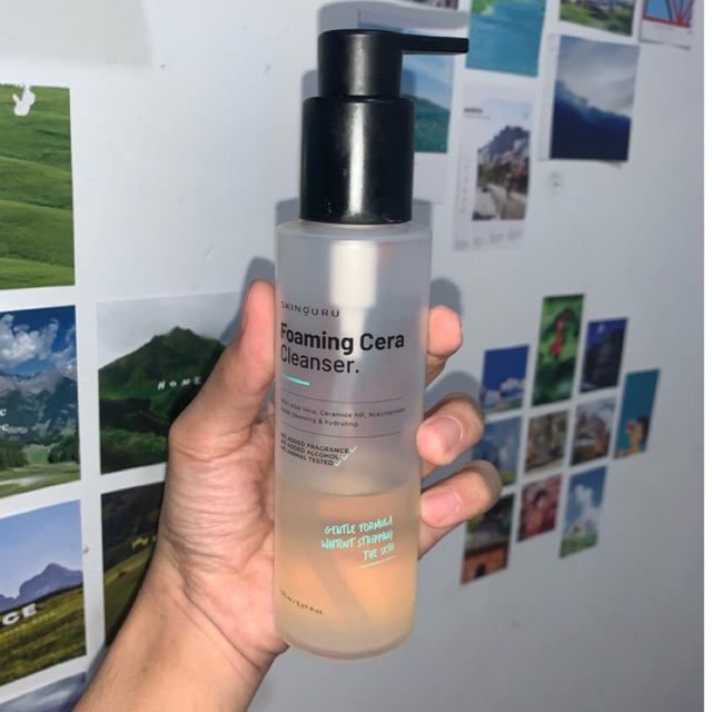 (PRELOVED) SKINOURU FOAMING CERA CLEANSER
