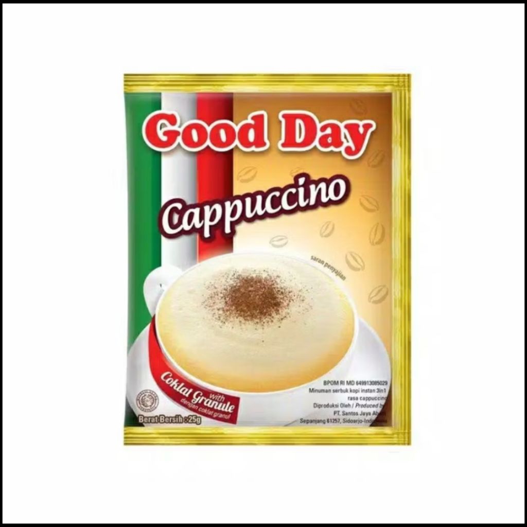 GOOD DAY CAPPUCINO WITH COCOA GRANULE