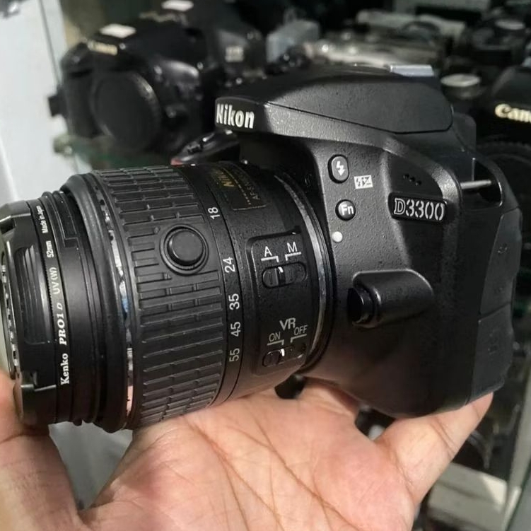 Nikon D3300 bekas mulus no vignet