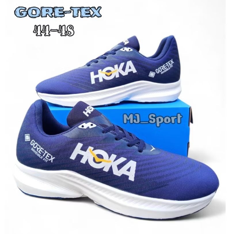Sepatu Running Pria Hoka Gore-tex BIG SiZE - Sepatu Olahraga Lari - Sepatu Outdoor