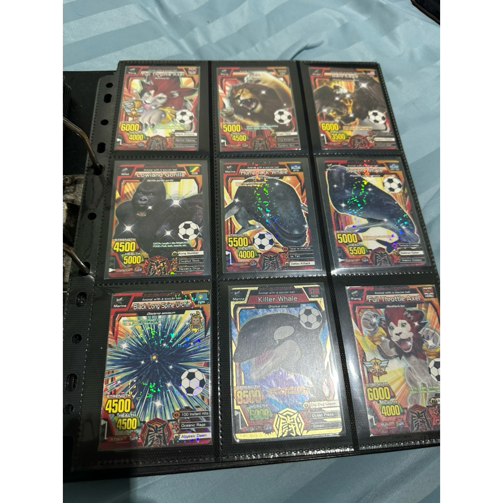 animal kaiser take all soccer card