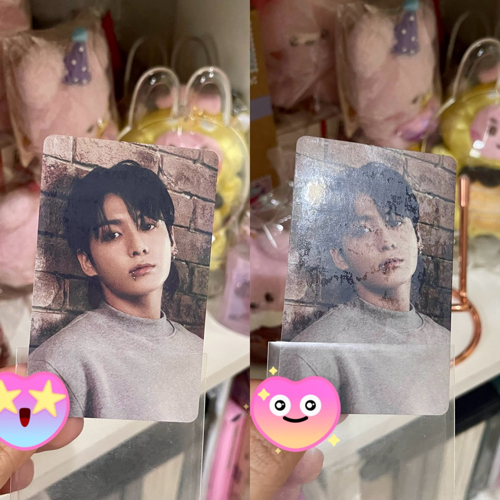 Jungkook pob golden holo JPFC official