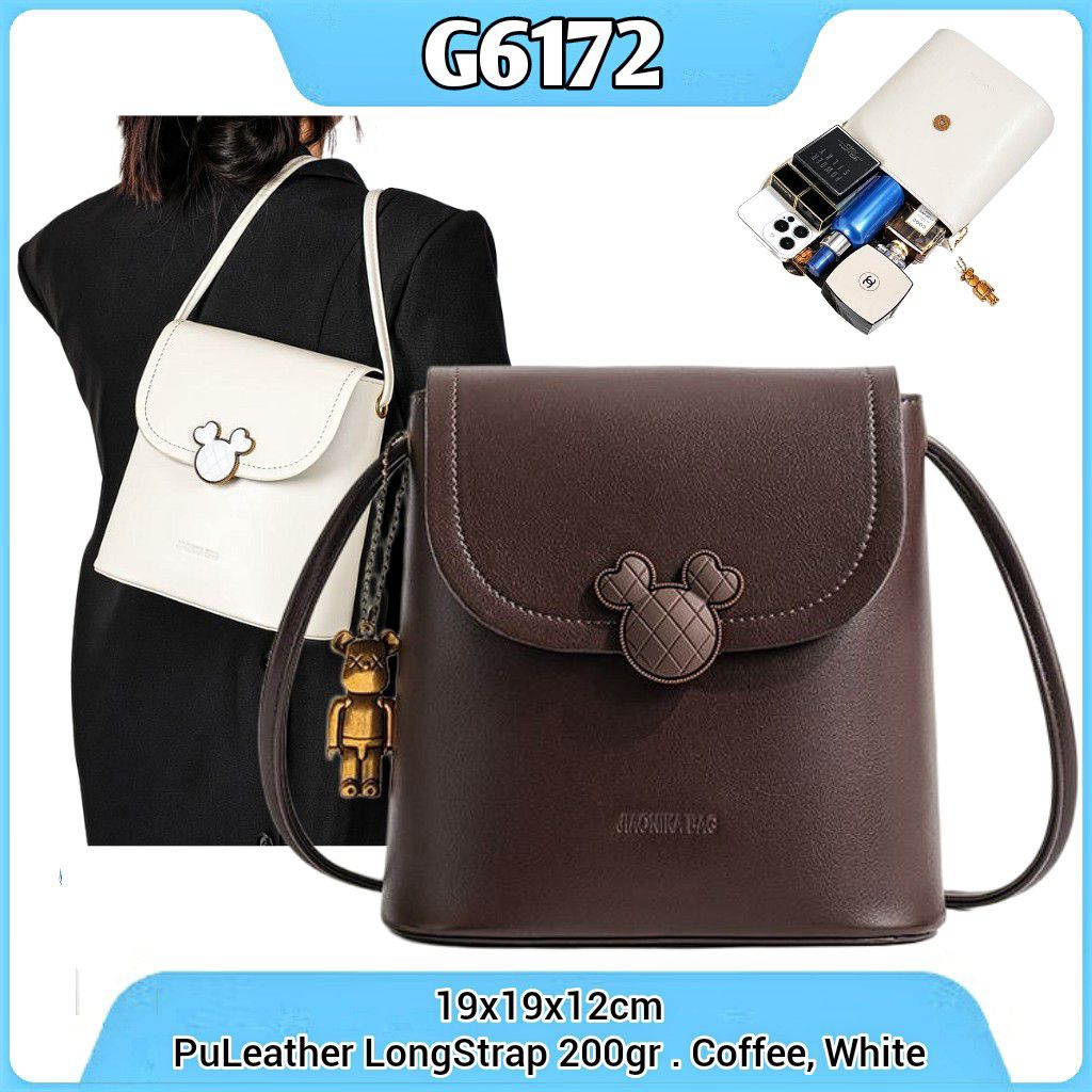 Gij. Phone Bag Mini SlingBag Tas Kecil Tas Selempang HP G6172 1kg6 MICKEY MINI SLING PHONE BAG JT617