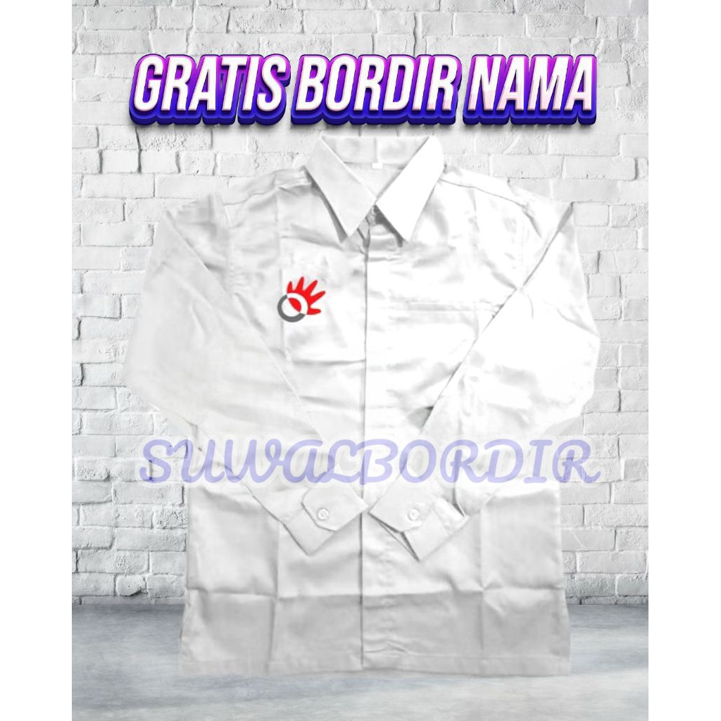 KEMEJA TELLKOM LENGAN PANJANG TERBARU SERAGAM TELKOM ATASAN BAJU TELKOM