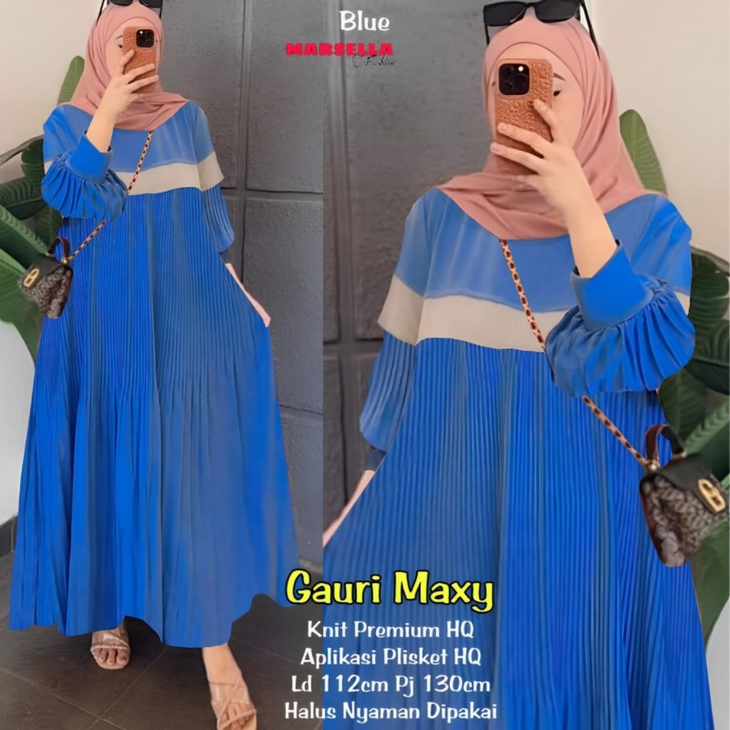 GAURI MAXY / DRESS WANITA CEWEK PREMIUM BEST SELLER