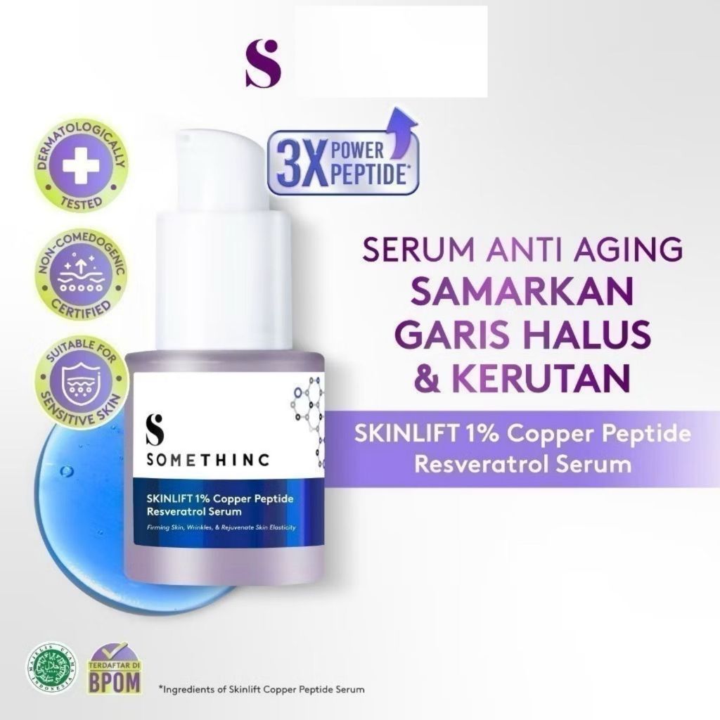 Somethinc Skintlift 1% Copper Peptide Resveratrol Serum