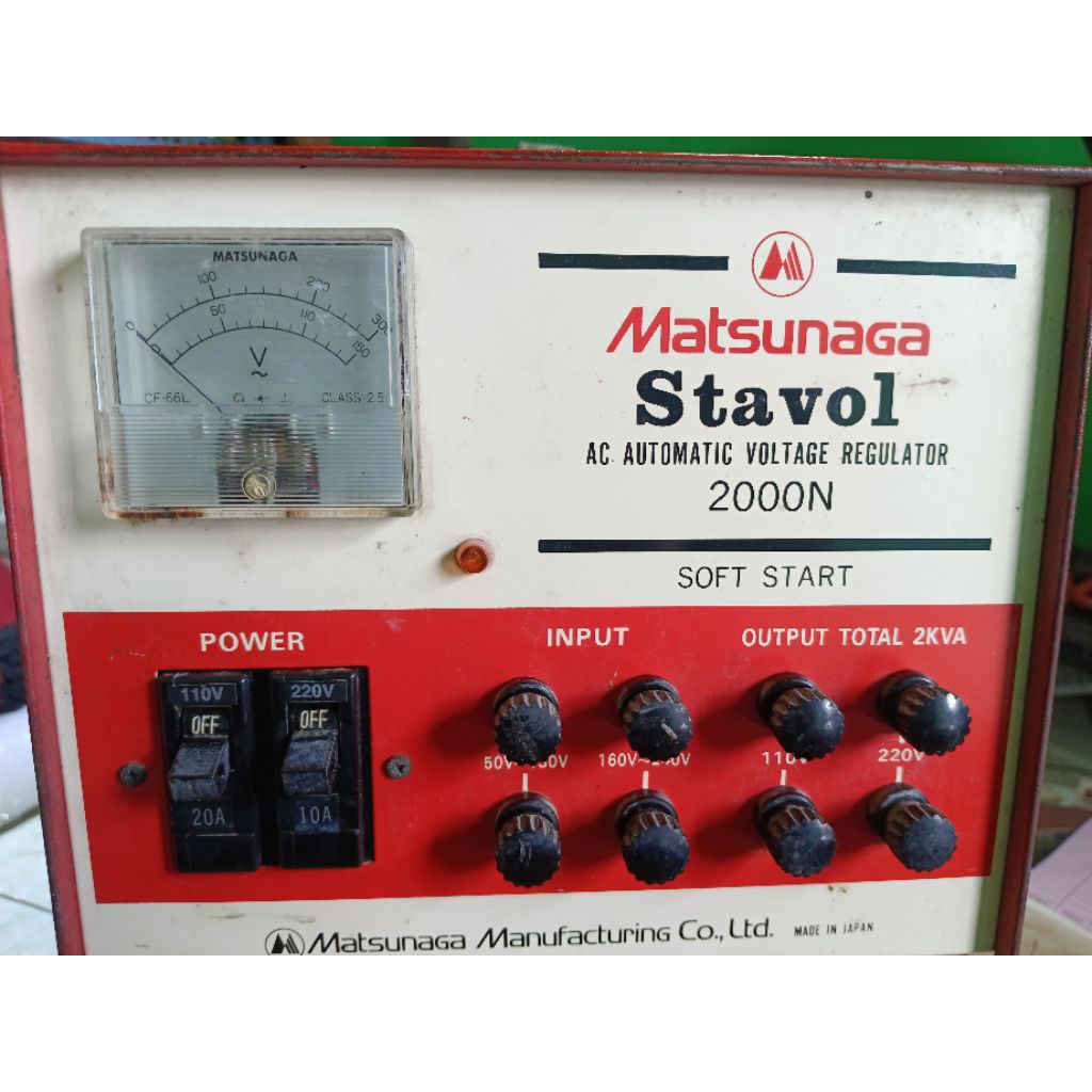 stabilizer stavol matsunaga 2000watt made in japan