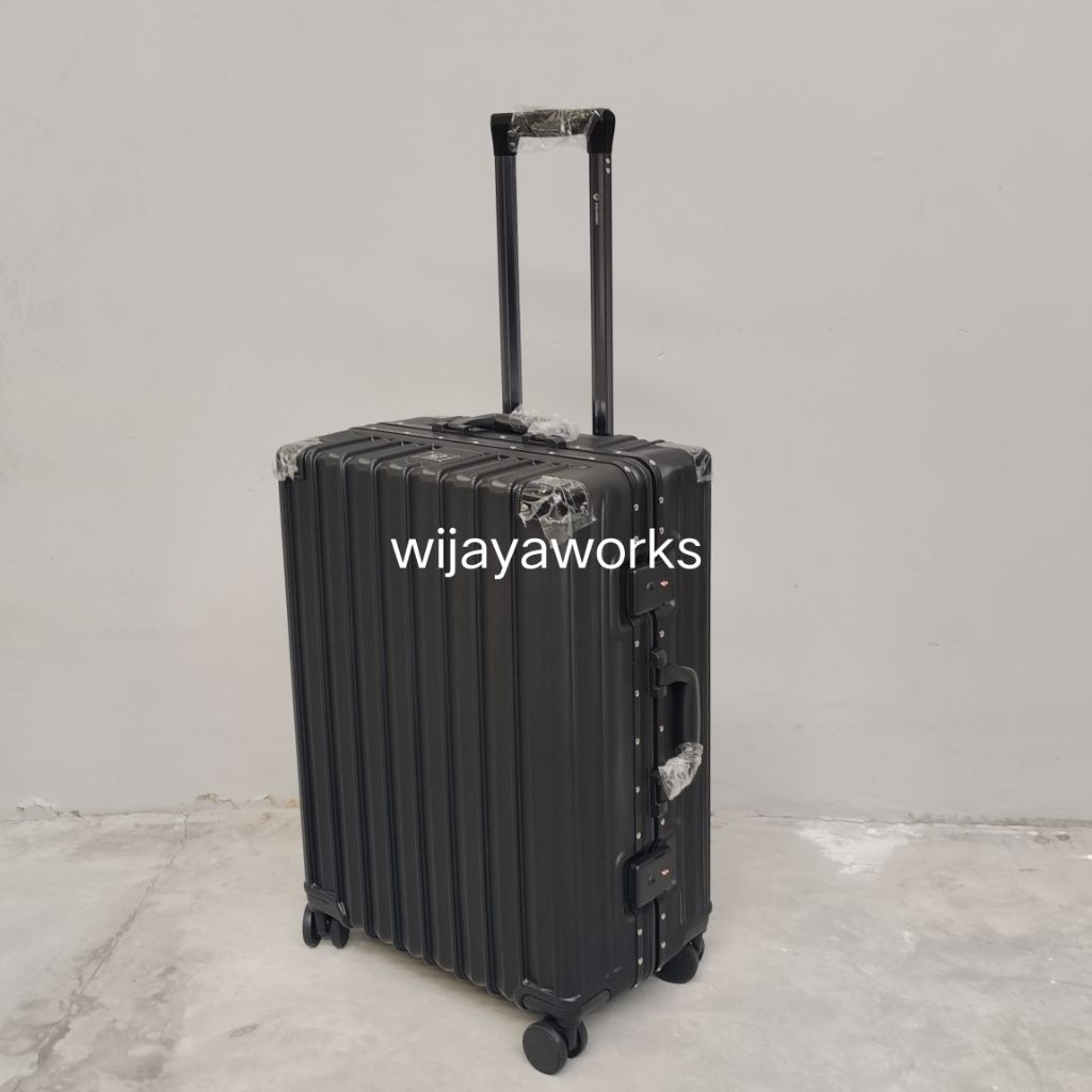 KOPER PREMIUM SEMI ALUMINIUM 24 INCHI NON ZIPPER TANPA RESLETING