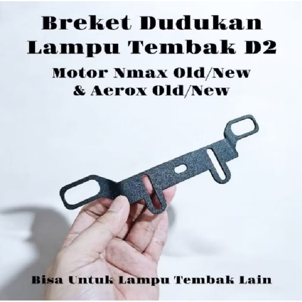 BRAKET LAMPU TEMBAK D2 NMAX AEROX