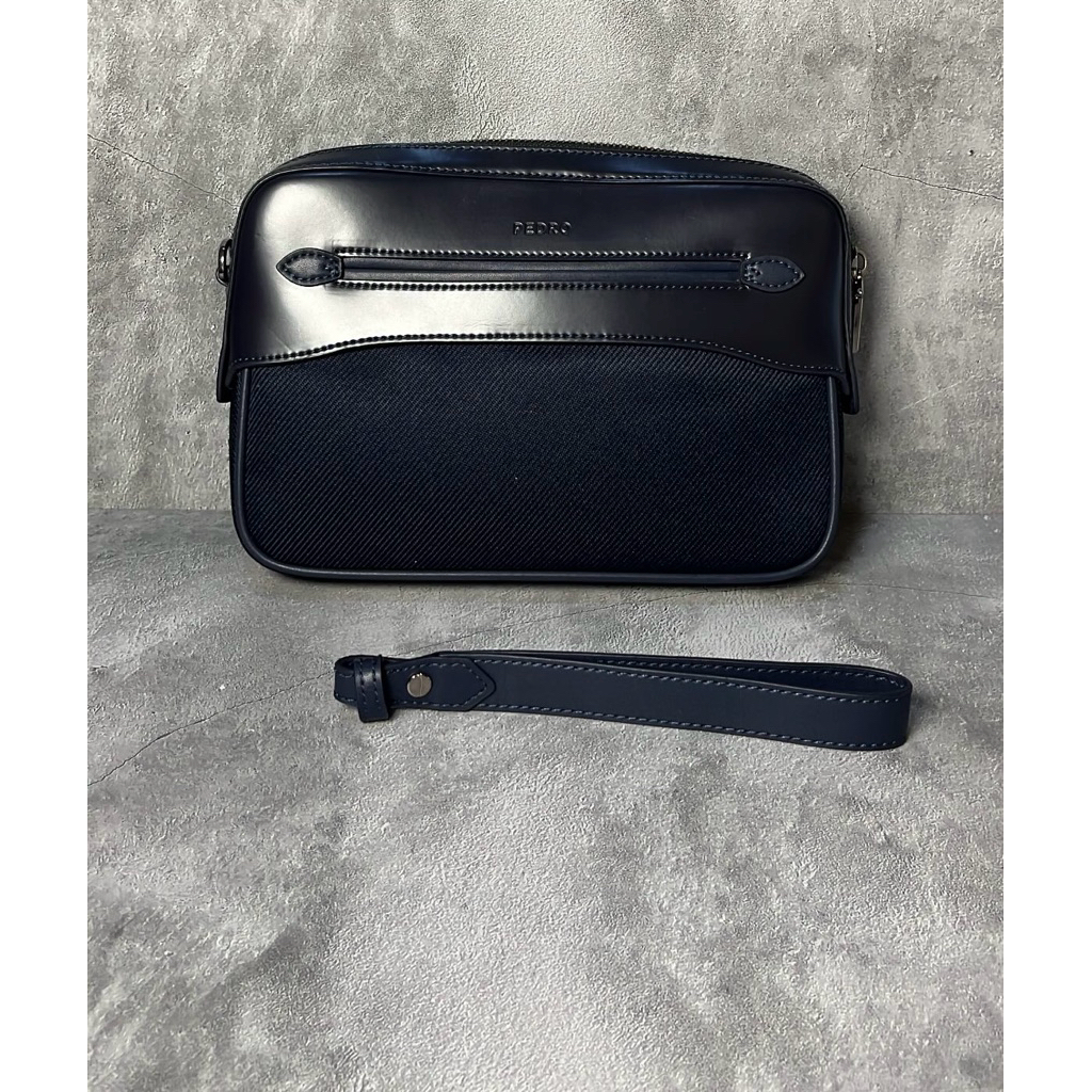 Pedro Stylish Bag for Men - Navy (100% Original Store)