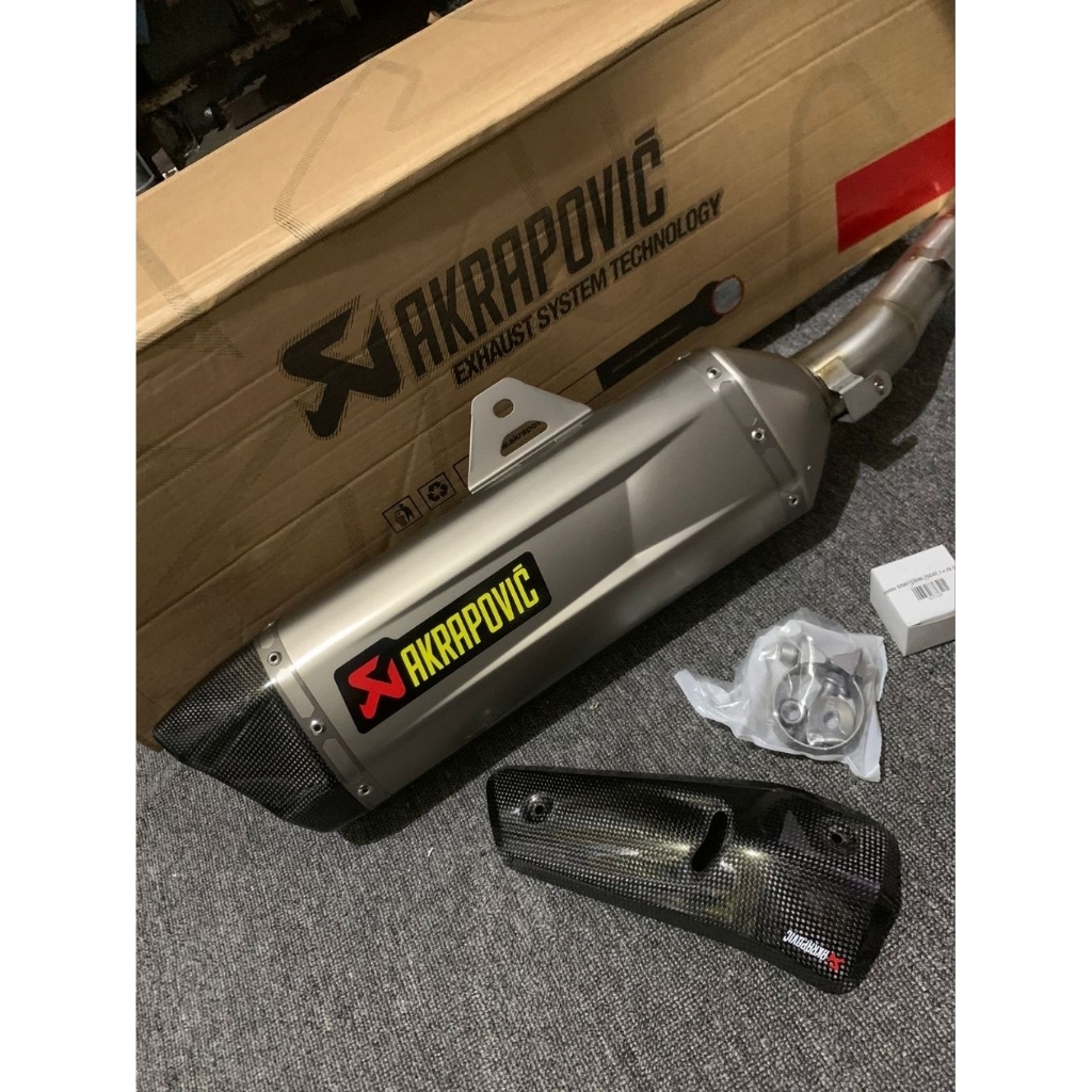 KNALPOT AKRAPOVIC TENERE FULLSYSTEM ORIGINAL SLOVENIA