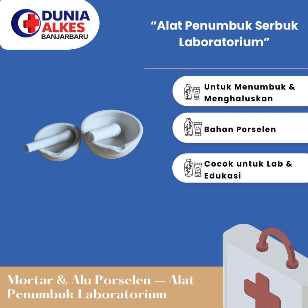 ONEHEALTH - Mortar Penumbuk Obat | Mortar Pestle Alat Penumbuk