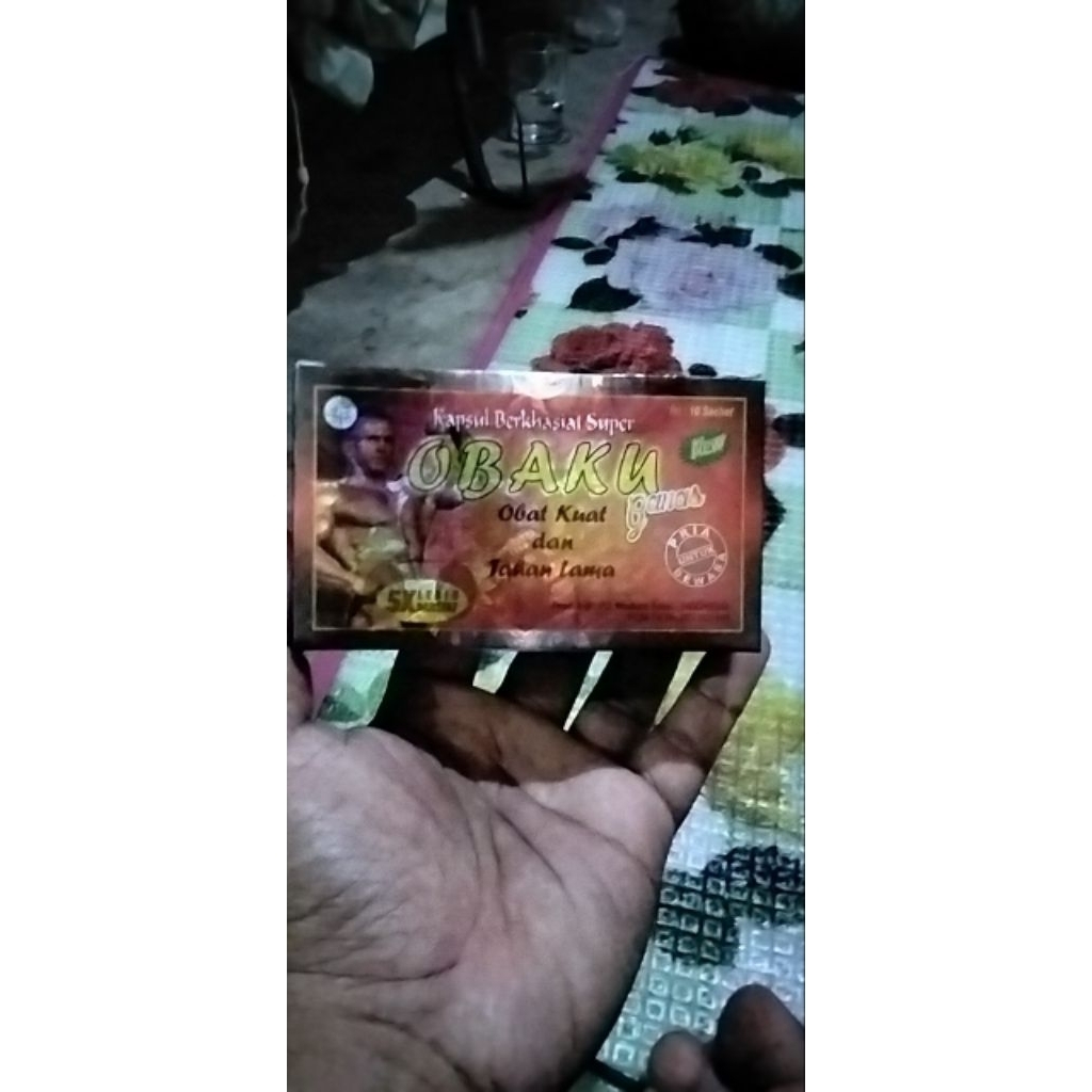 Kapsul Obaku Asli - Peningkatan Stamina, Mendukung Vitalitas, Membantu Ereksi