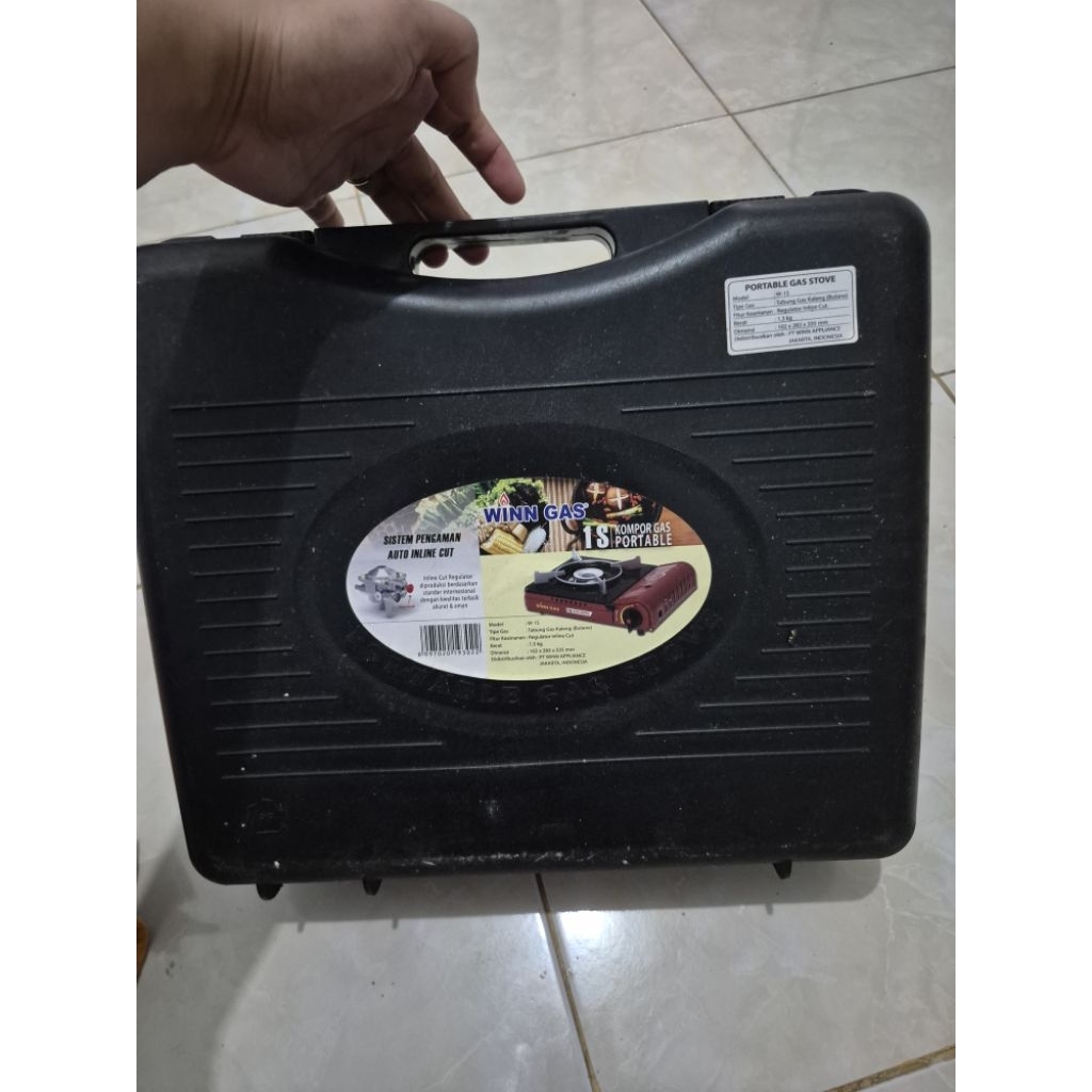 Kompor portable win (second)