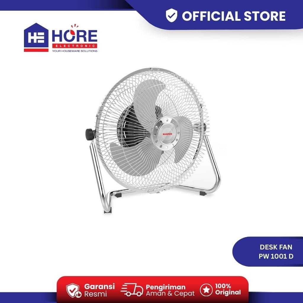 DESK FAN MASPION 10" PW 1001 D