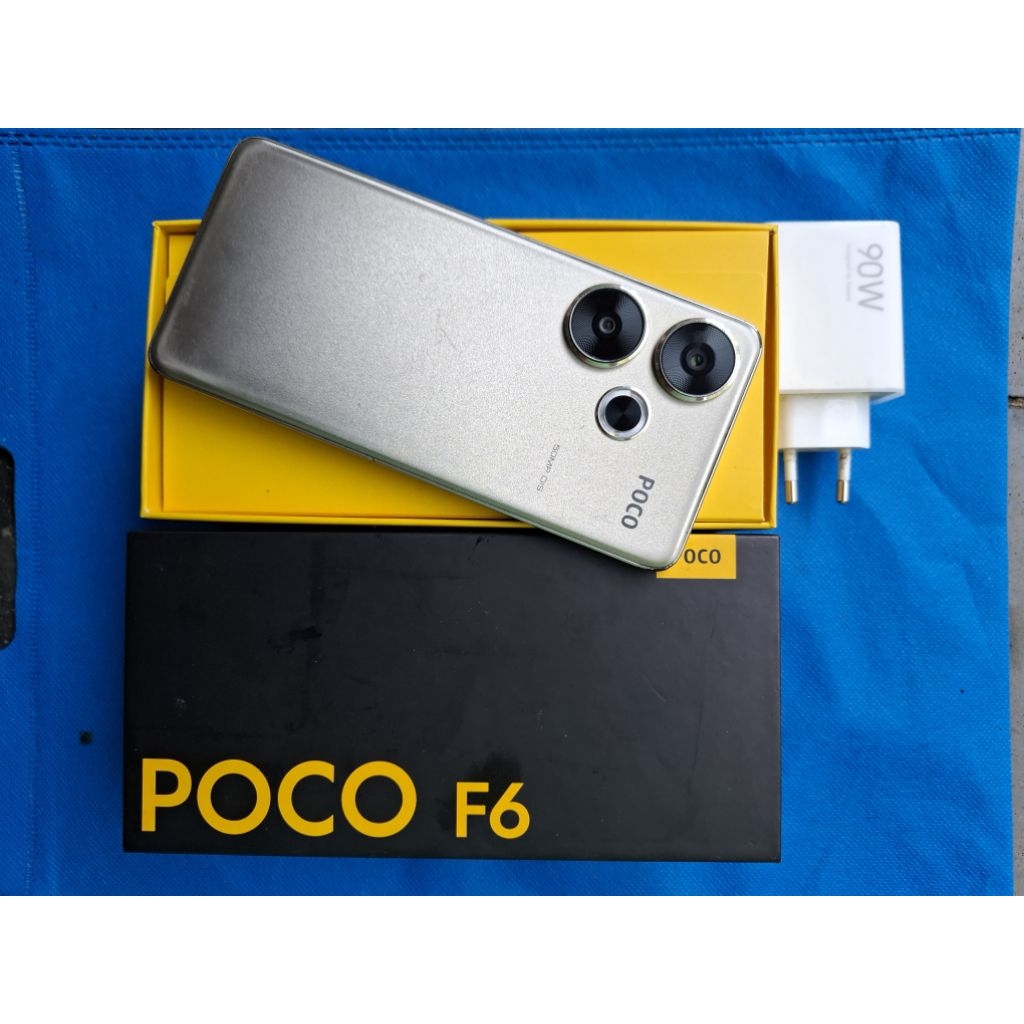 poco f6 12/512 second