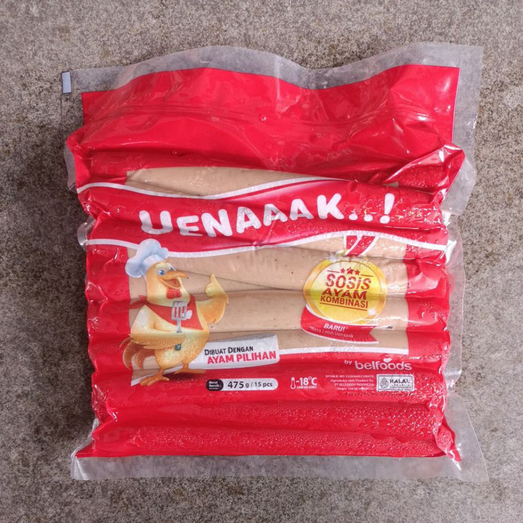 BF Uenaaak Sosis Ayam 500 gram
