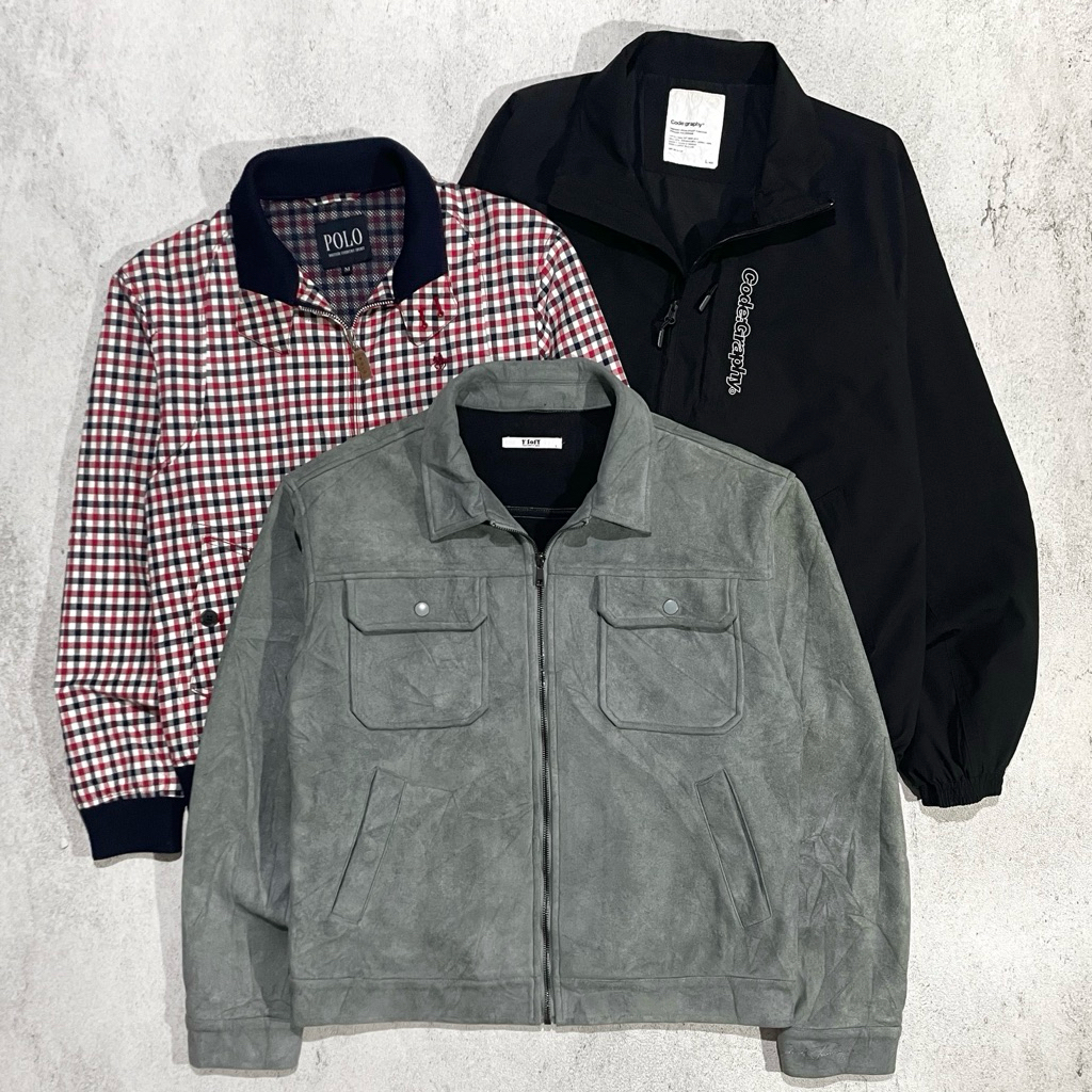 VINTAGE CASUAL Jacket | @dustgoods . (Harrington, Denim, Flight, Work, Wool, Bomber, Outer, Tartan, 