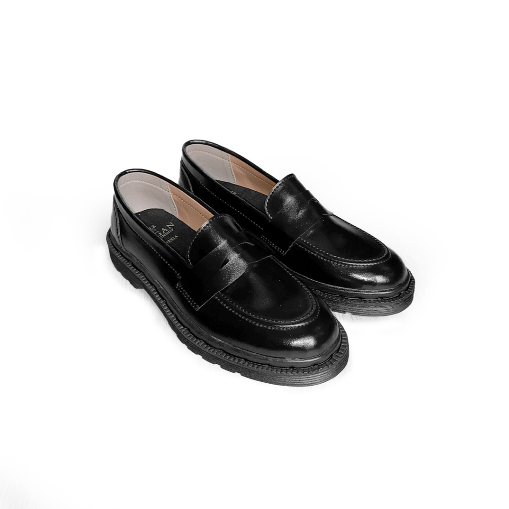 Termurah Brygan Craftmanship - Sepatu Slip-On Pria Adam Loafer Casual Series Shoes Hitam Sneakers