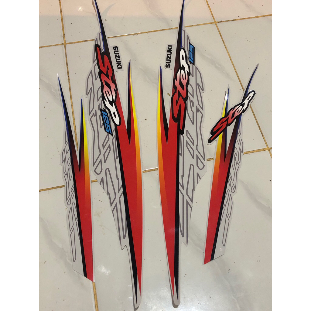 Striping Suzuki Spin model Thailand Step 125