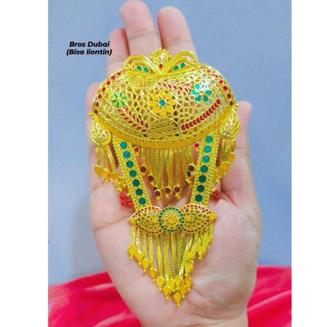 Lunavia accesories Bros/Leontin Dubai lapis emas