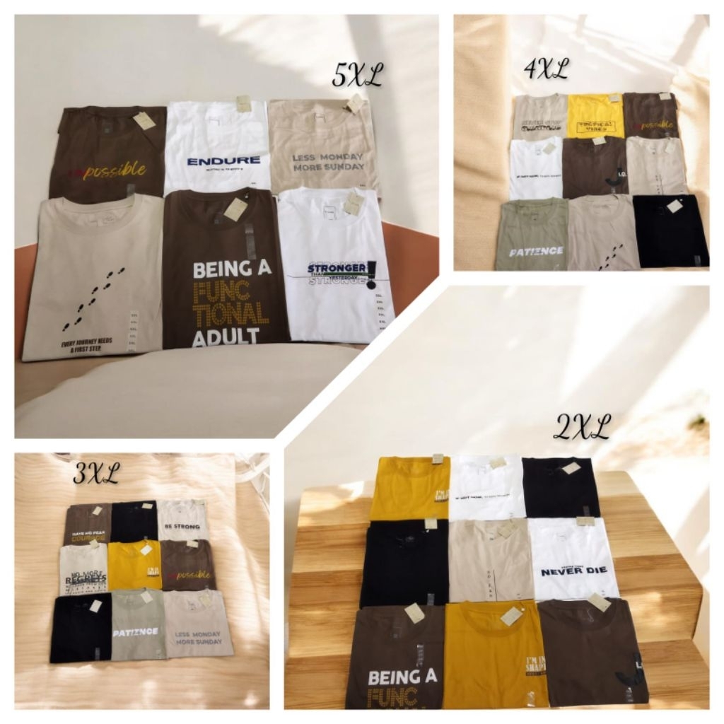 T-shirt jumbo T-zone big size