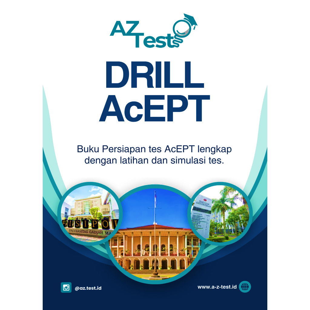Bundling panduan lengkap acept ugm dan simulasi tes iup ugm terbaru 2026 - buku+1 simulasi