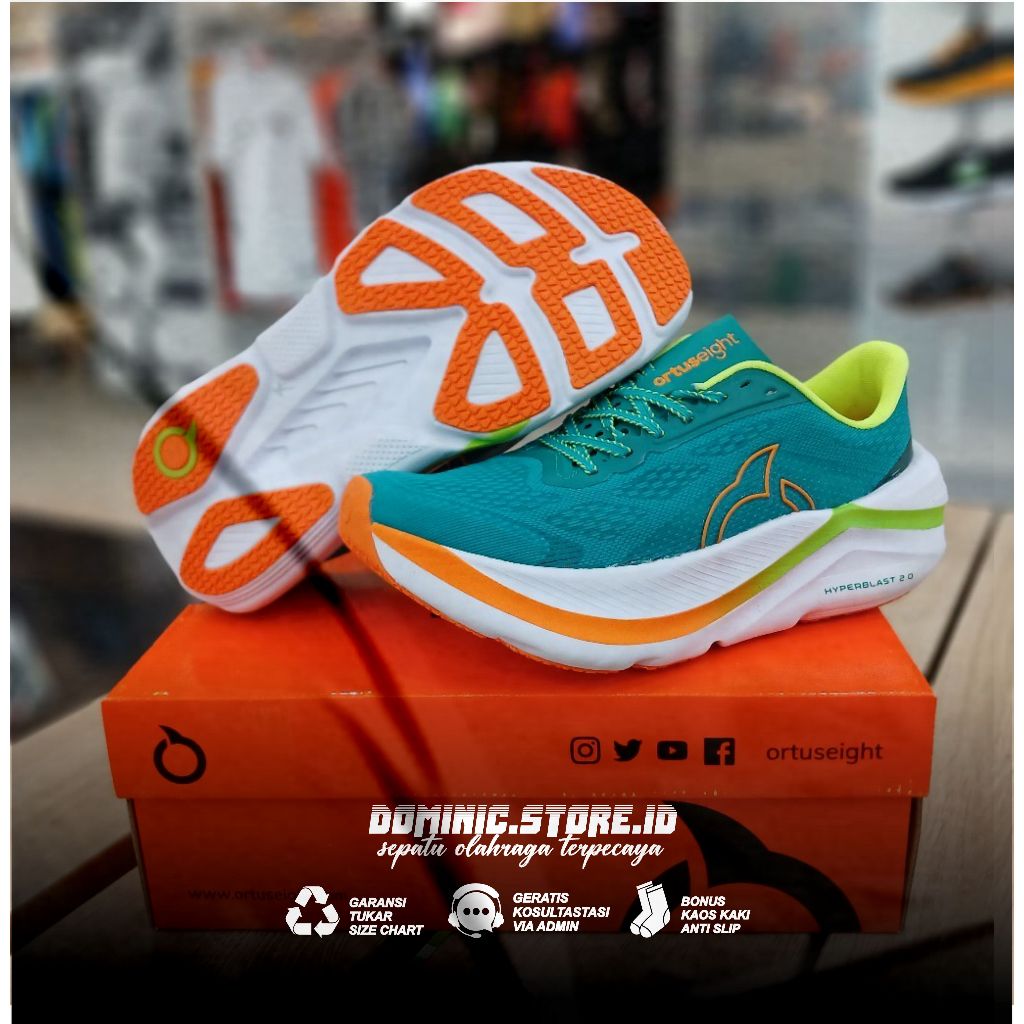 Ortuseight Sepatu Running Hyperblast 2.0 Tosca Ortrange Gratis Ongkir