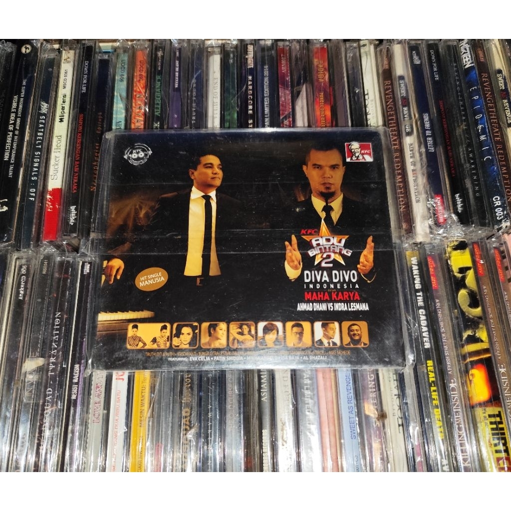 CD KFC ADU Bintang 2 - Diva Divo Indonesia Mahakarya Ahmad Dhani VS Indra Lesmana